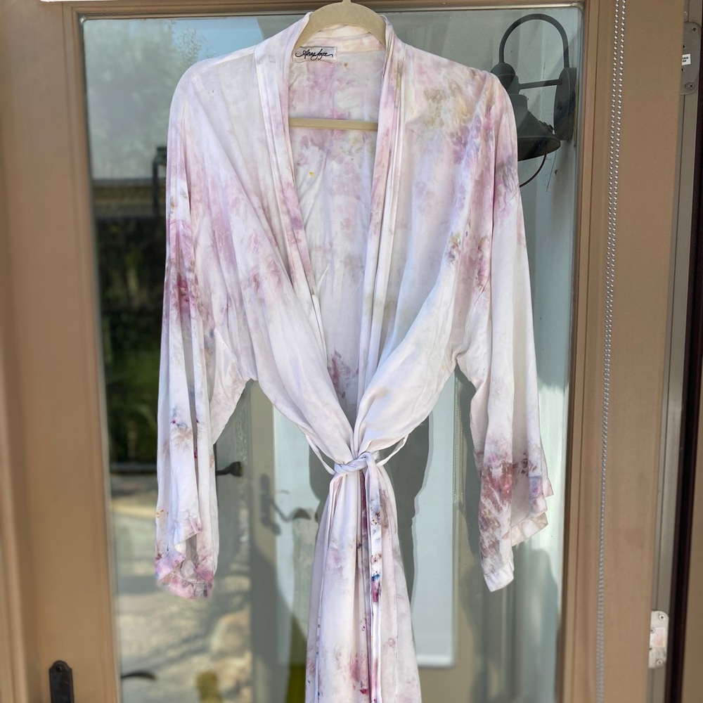 Hand-Dye Mermaid Robe